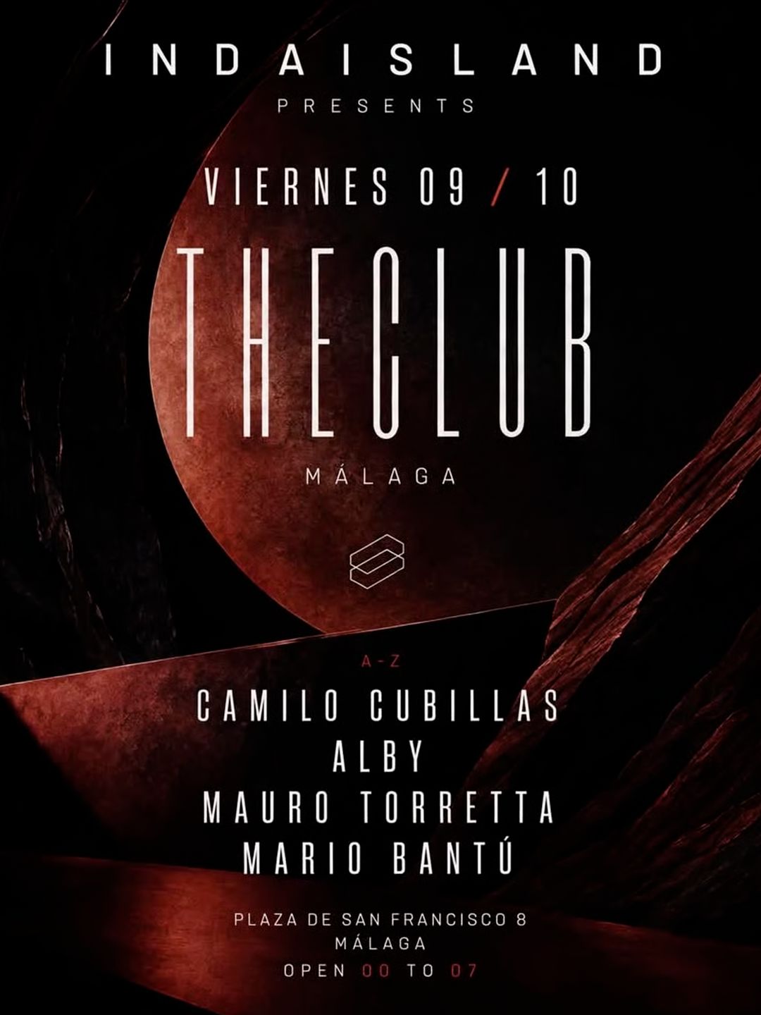 IN DA ISLAND: CAMILO CUBILLAS · ALBY · MAURO TORRETTA · MARIO BANTÚ