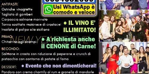 Capodanno Megà Pescara Discoteca con Cenone Spettacolo Vino illimitato Spettacoli Animazione Musica