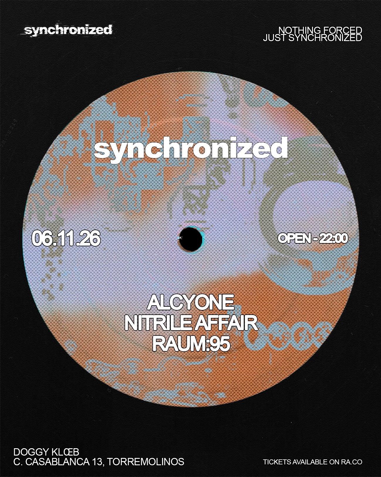 Synchronized: Alcyone - Nitrile Affair - Raum:95