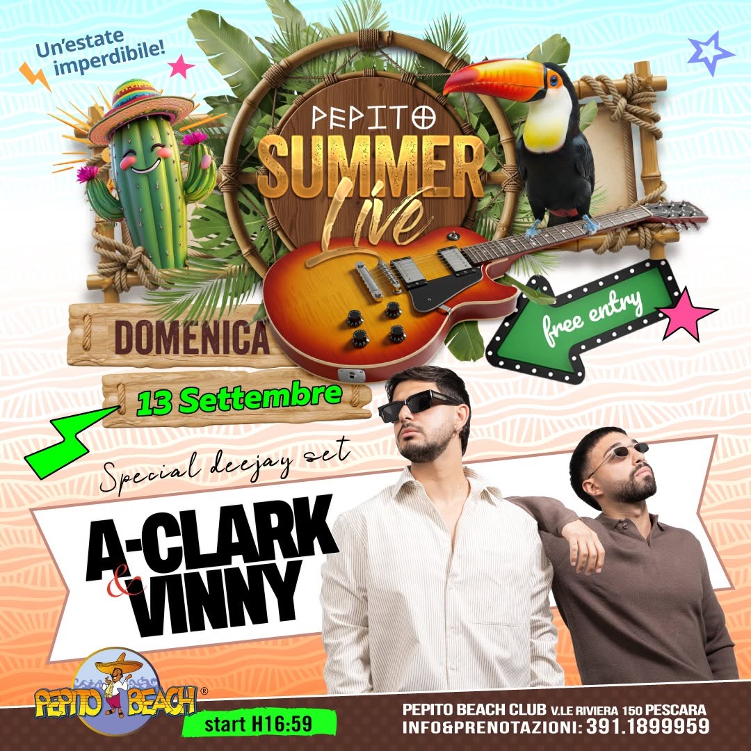SPECIAL GUEST: A-CLARK & VINNY