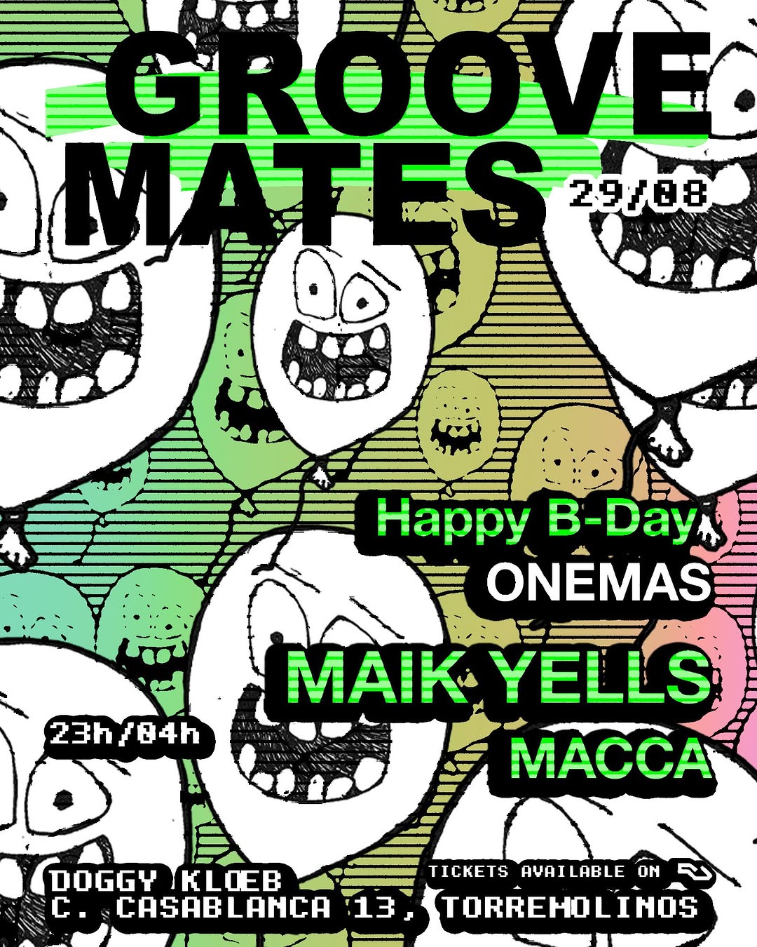 Groove Mates: Onemas invites Maik Yells y Macca