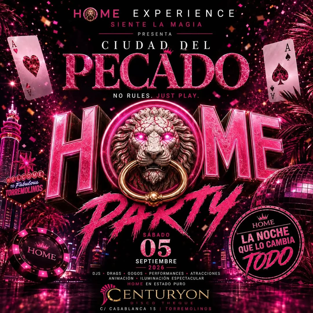 HOME PARTY · — LA NOCHE QUE LO CAMBIA TODO