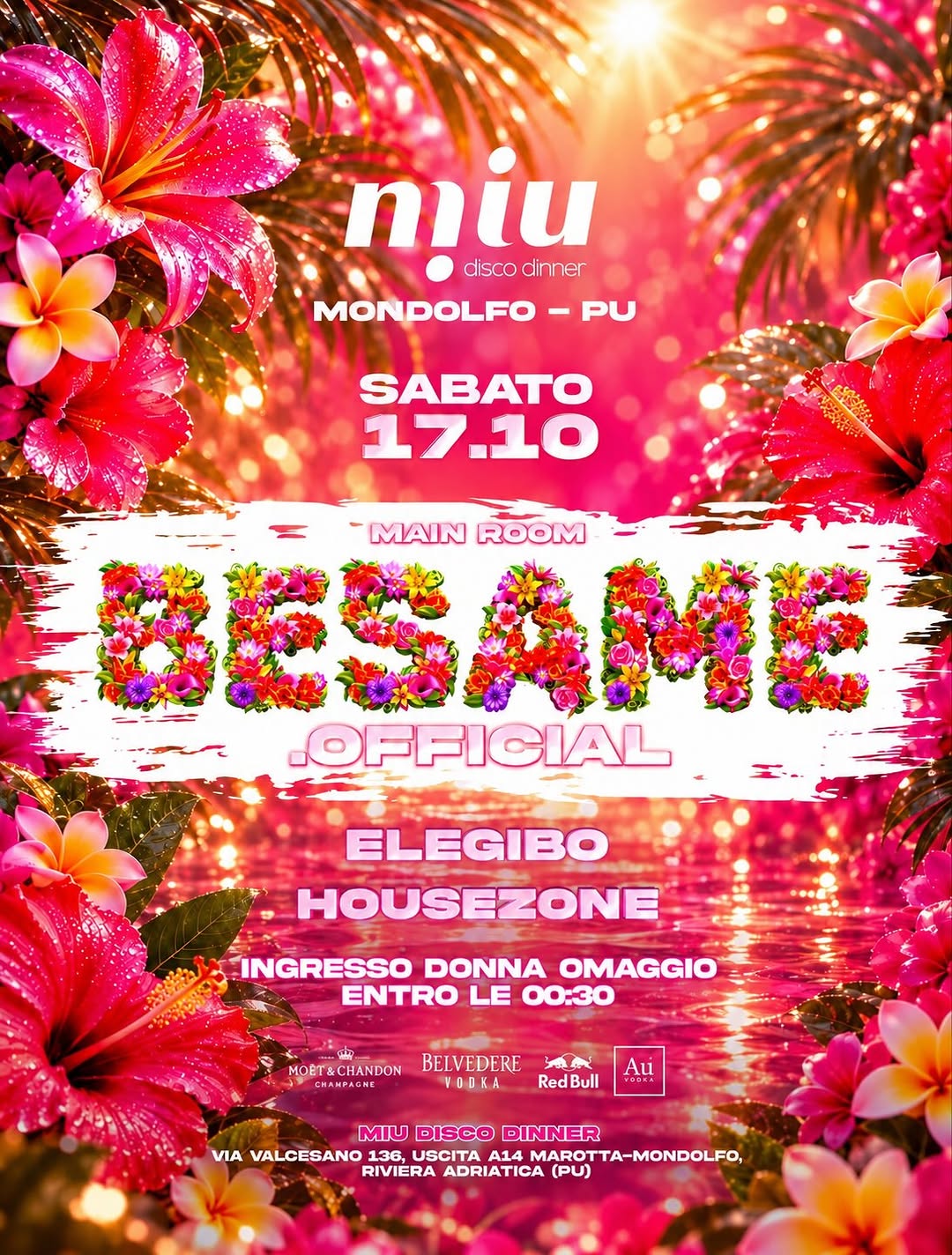 MIU DISCO DINNER — MAROTTA