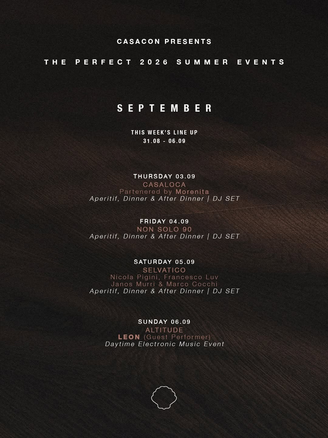 SUMMER EVENTS