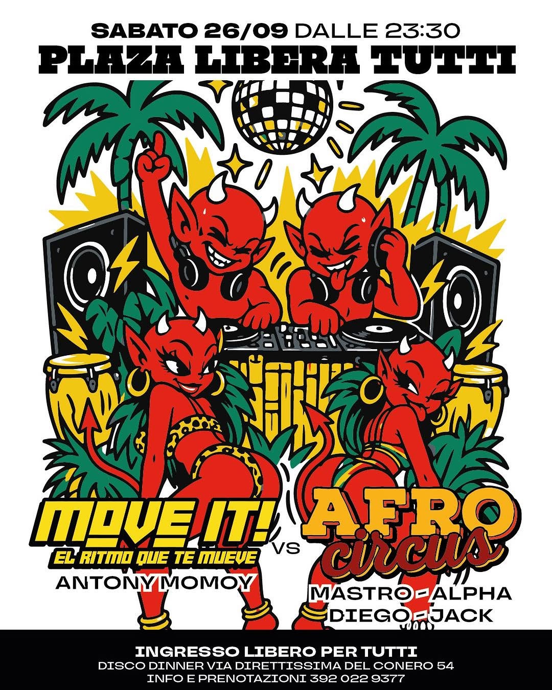 MOVE IT! (El Ritmo Que Te Mueve) VS AFRO CIRCUS