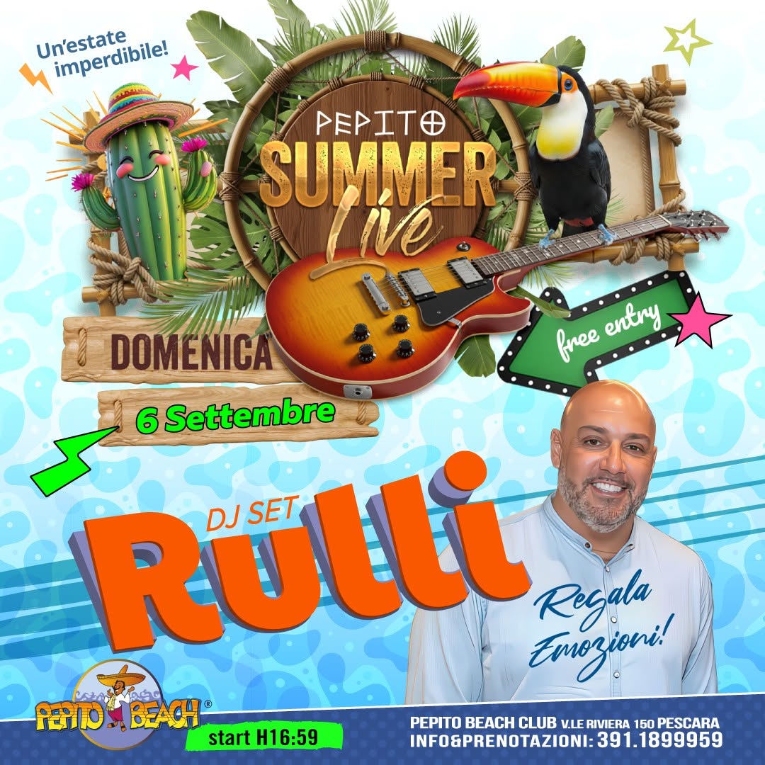 PEPITO BEACH – LA DOMENICA