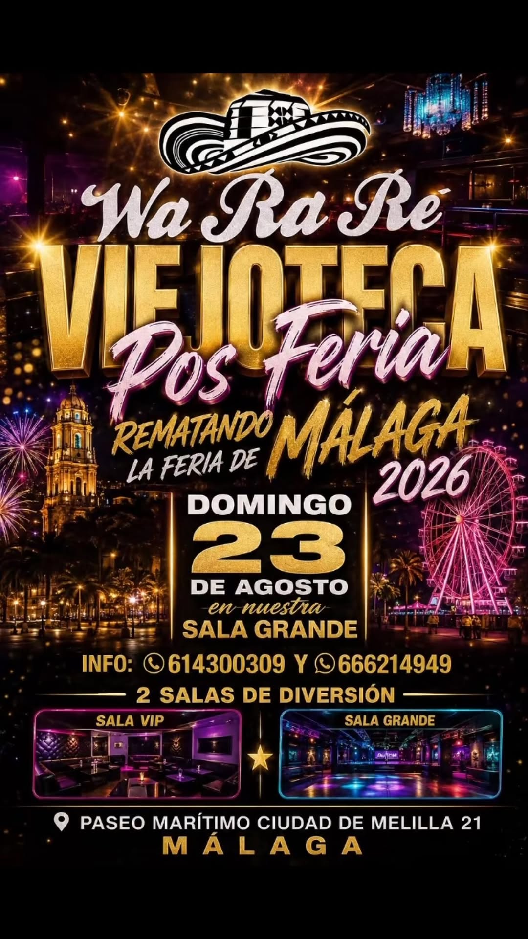 Warare Discoteca Latina · 23 Ago