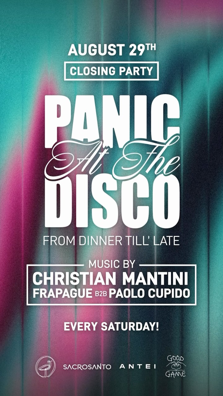 Panic is Back! Closing Party