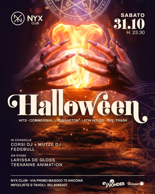 HALLOWEEN @ NYX ANCONA