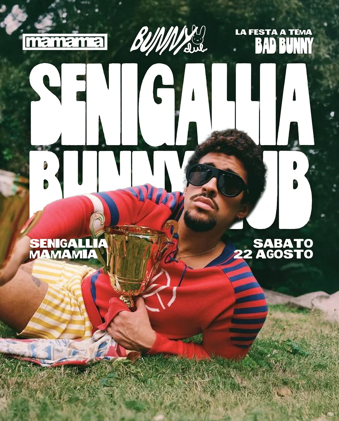 LA FESTA A TEMA BAD BUNNY AL MAMAMIA